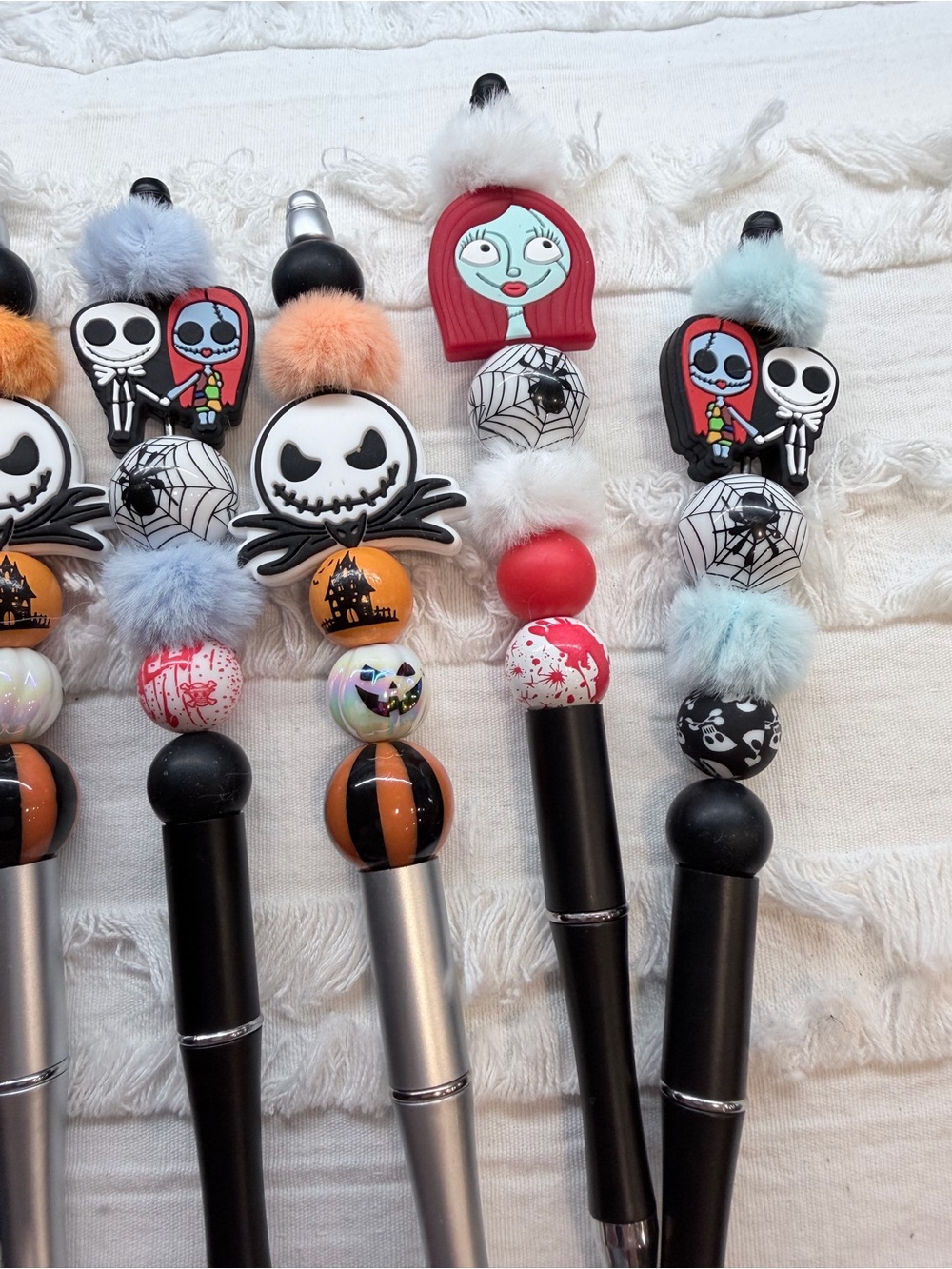 Nightmare Character Pom-Pom Wand Toy - Black & Red